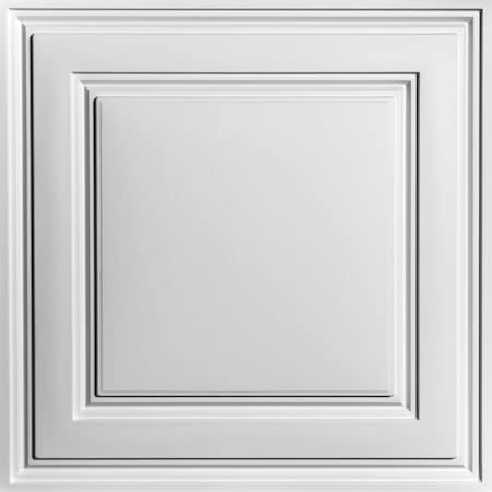 Ceilume Stratford 2ft x 2ft White Ceiling Tile V1-STRATF-22WTO